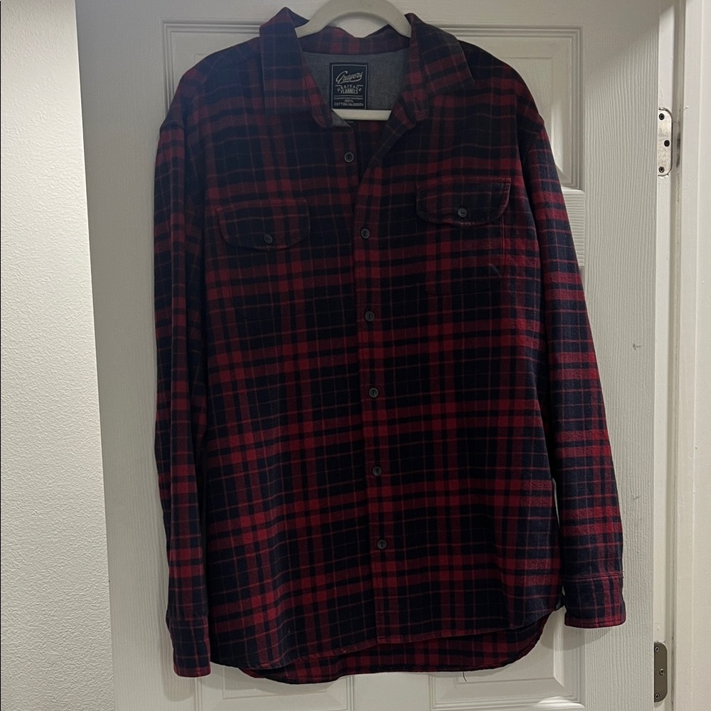 Grayers Heritage Flannels in Red and Black